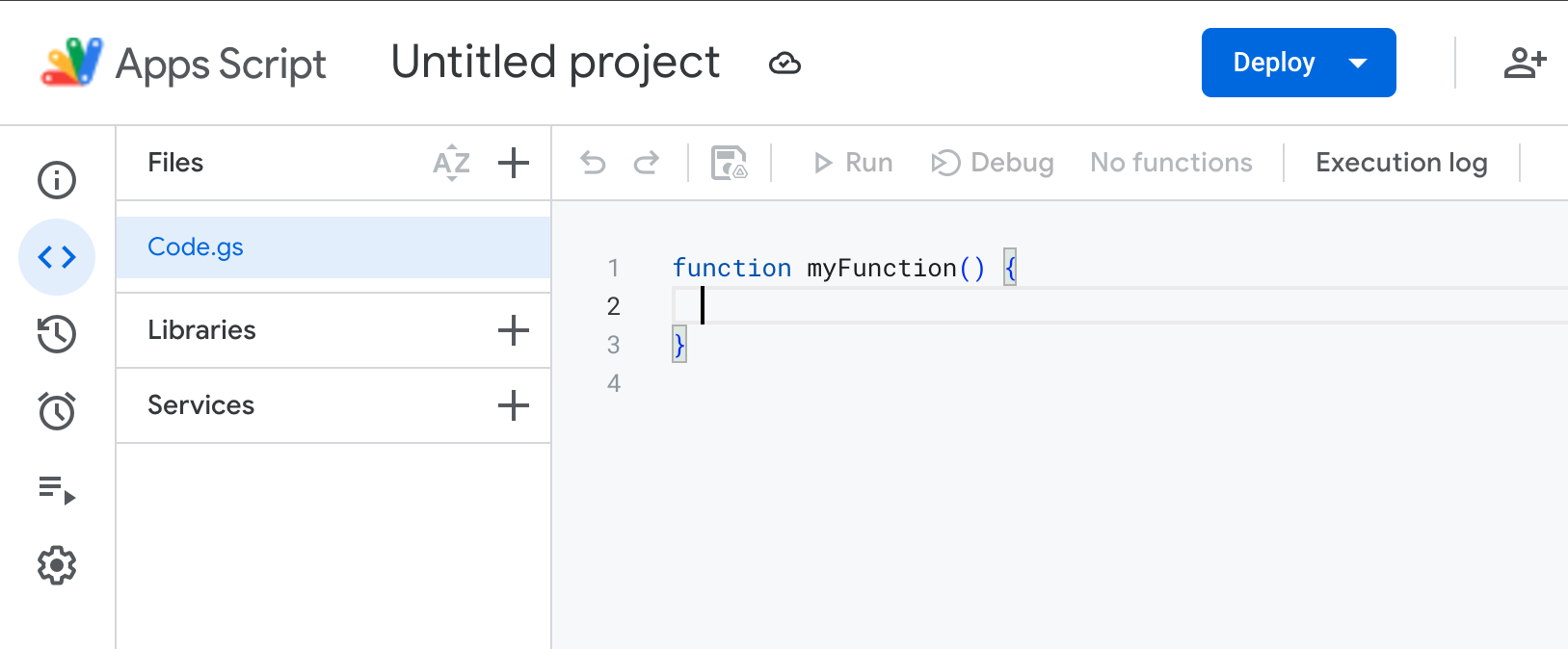 automate google sheets emails new project